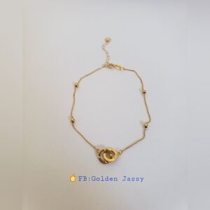18K Gold Bracelet 7.5"